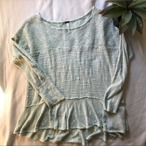 FREE PEOPLE Mint Sweater