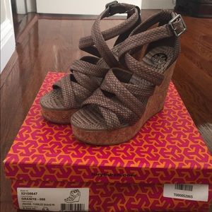 Tory Burch Jeanine Wedge Sandal Tory Burch Jeanine Wedge Sandal