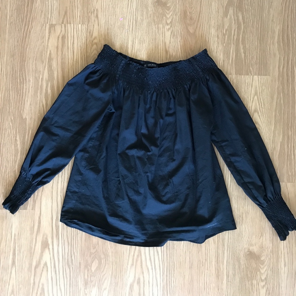 Zara Crepe Material Shirt