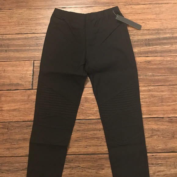 [HOST PICK] Black Moto Biker Pants - Picture 7 of 8