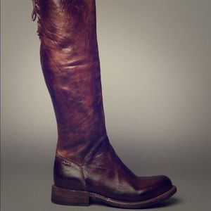Bed Stu Manchester II brown leather riding boots