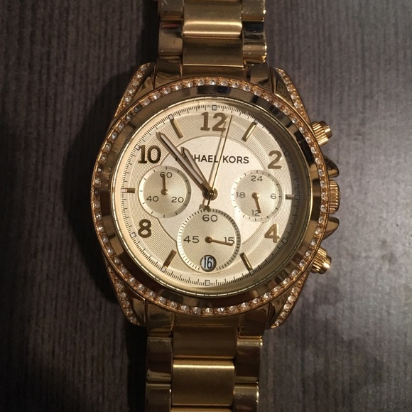 Michael Kors Gold Tone Watch main image 5