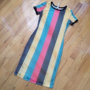 Dresses - Colorful fishnet Dress Size Small/Medium NEW Dresses - Colorful fishnet Dress Size Small/Medium NEW