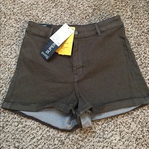 high waist shorts NWT