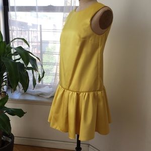 Dresses - ASOS YELLOW SATIN DRESS SIZE 6 worn once Dresses - ASOS YELLOW SATIN DRESS SIZE 6 worn once