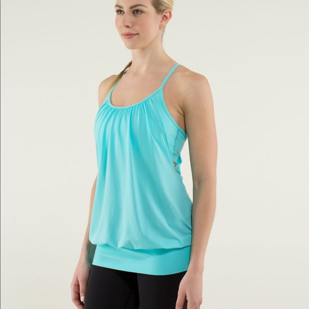 Lululemon No Limits Tank (Angel Blue)