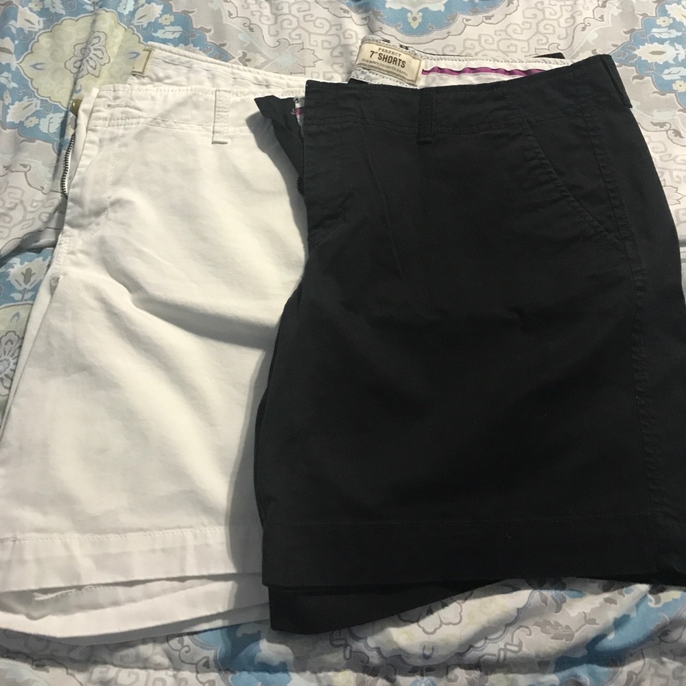 2 pairs of old navy shorts size 14