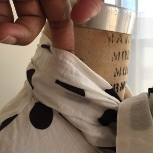 H&M Tops - H&M polka dot tie blouse Size 8 (medium) H&M Tops - H&M polka dot tie blouse Size 8 (medium)