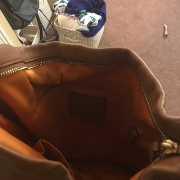 Coach leather tote - Picture 3 of 4