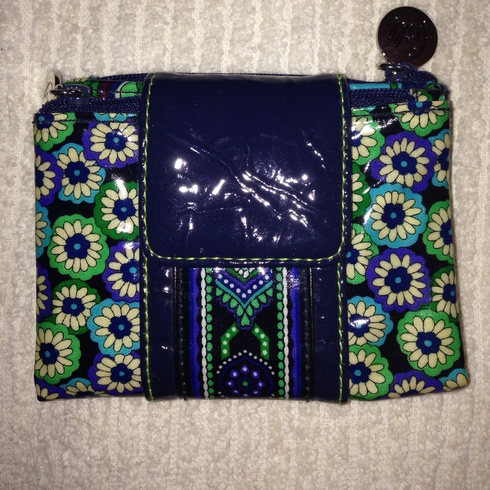 Vera Bradley "Frills" Coated Bifold Wallet