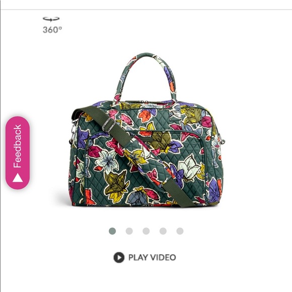 Vera Bradley weekender duffel bag - Picture 3 of 3