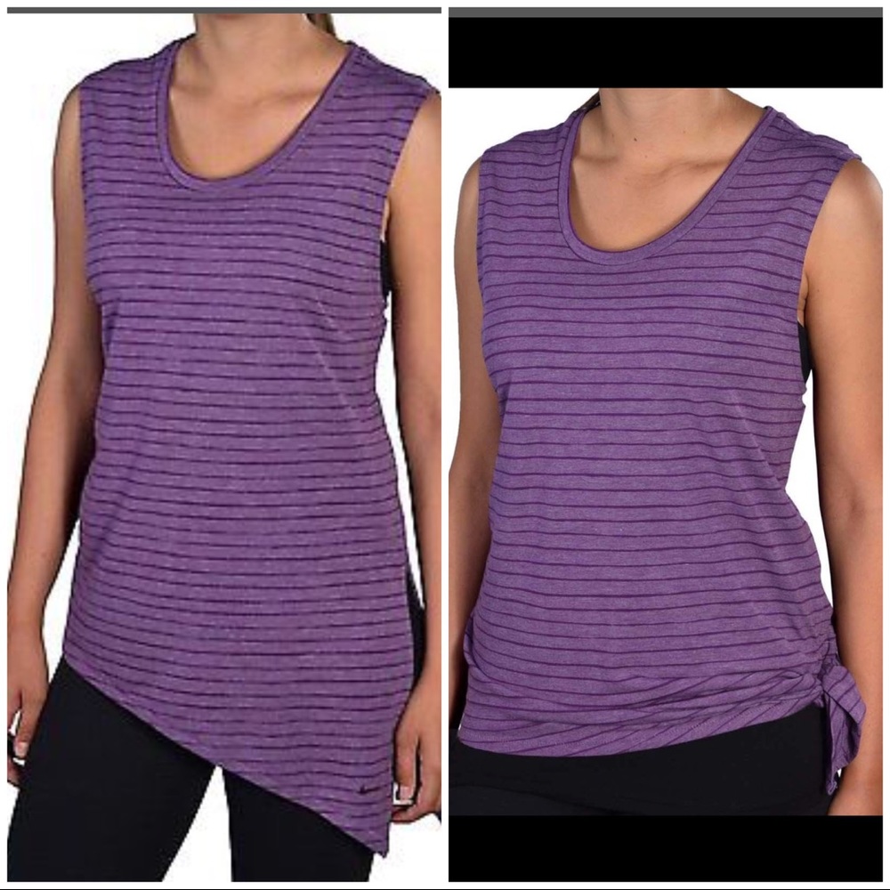Nike Dry-Fit top. Purple. M/L