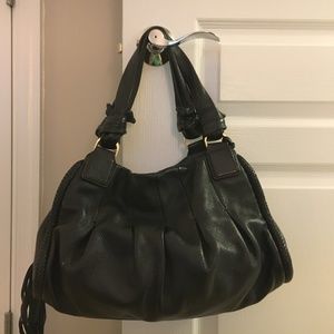 Cole Haan Phoebe Small Triple-Zip Satchel - Black