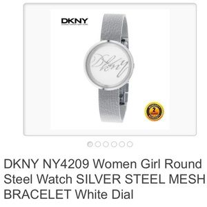 DKNY stainless steal signature watch DKNY stainless steal signature watch