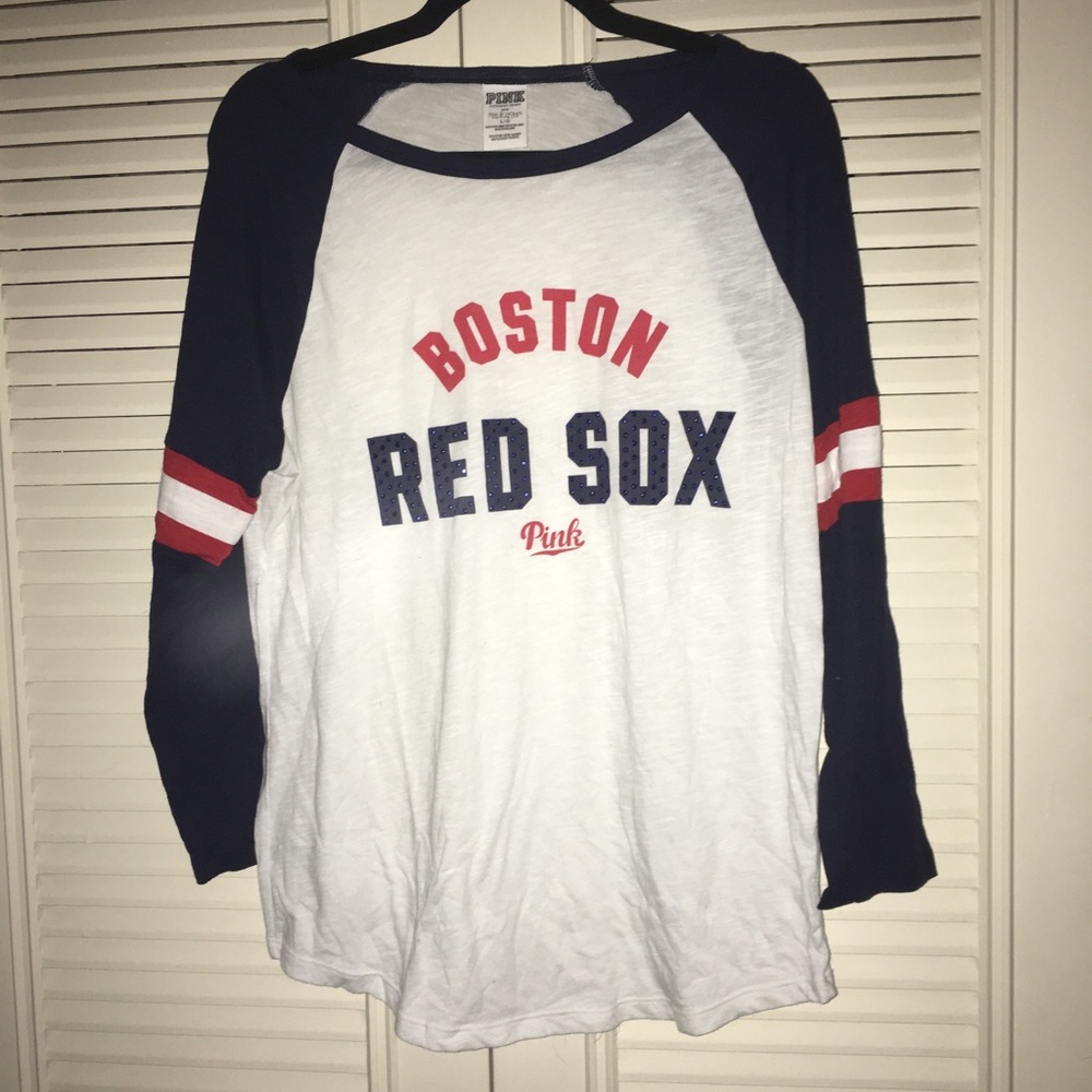 Victoria Secret Pink Vintage Red Sox Shirt