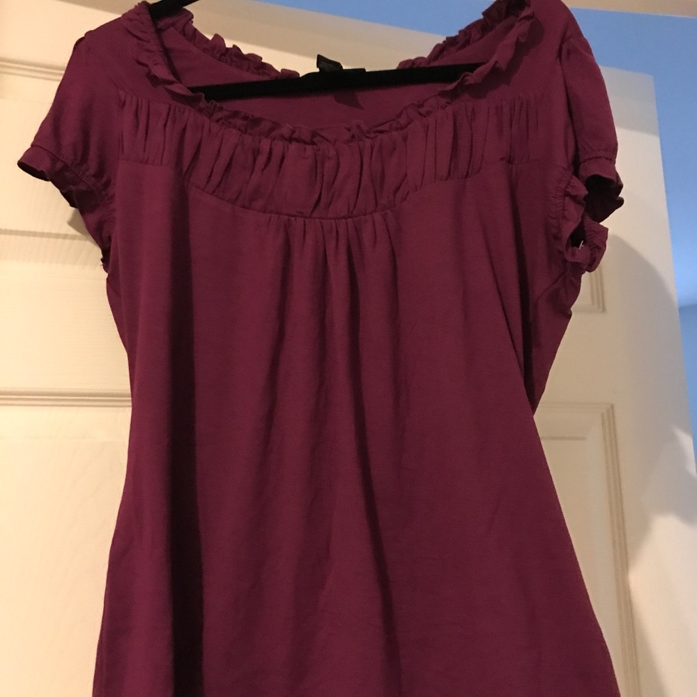 INC stretchy shirt. Petite large.