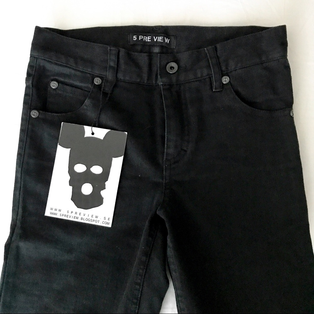 BRAND NEW -  slim fit black jeans! Soft.