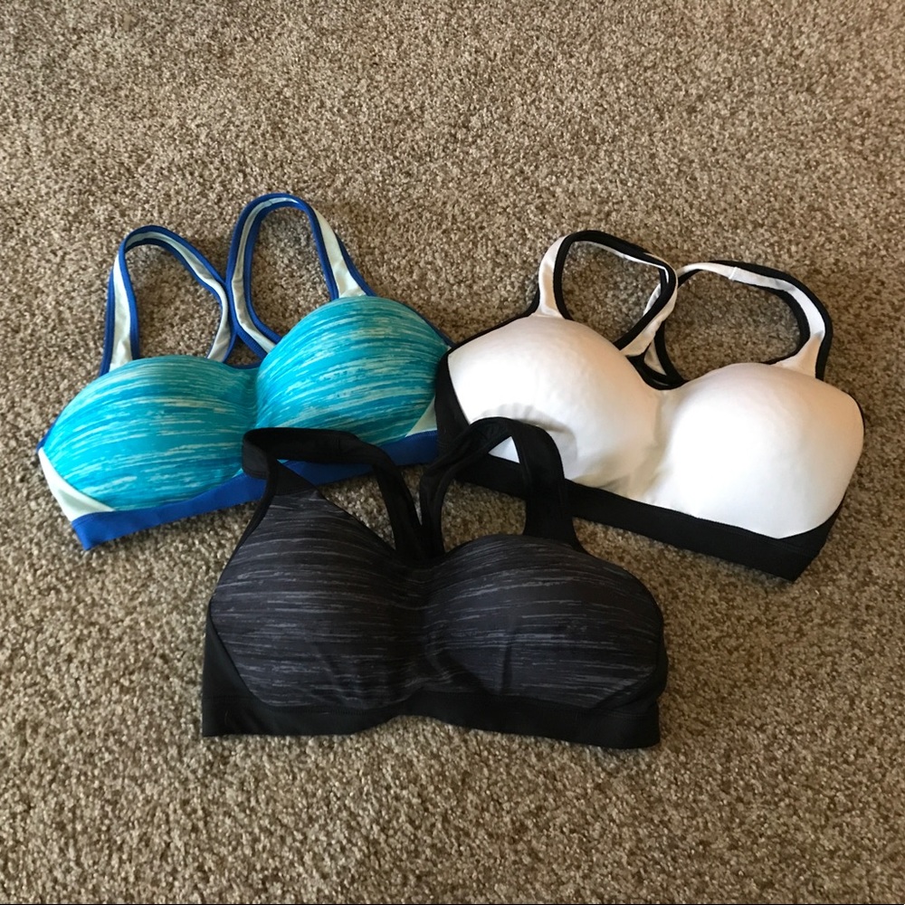 Bundle 3 adjustable workout bras