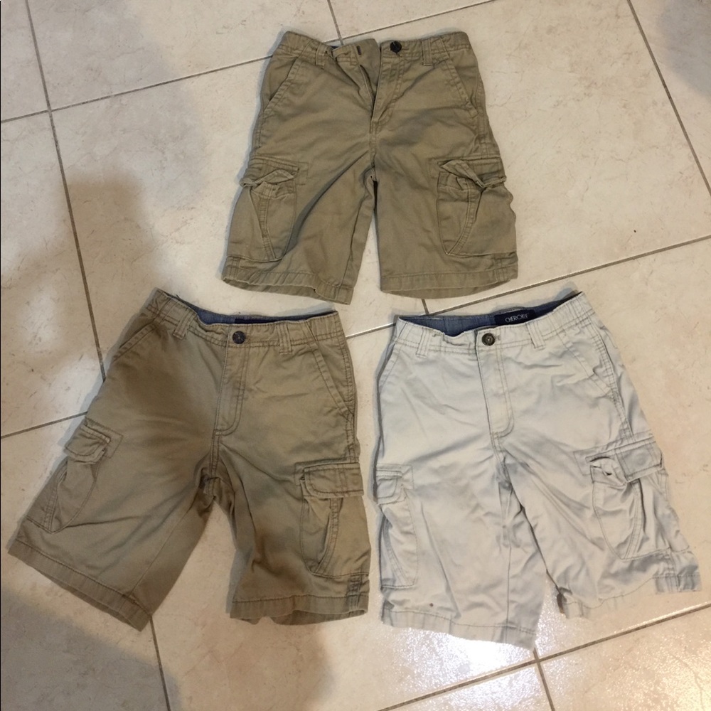 Lot of 3 Boys khakis
