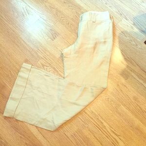Linen Silk Long Pants Banana Republic