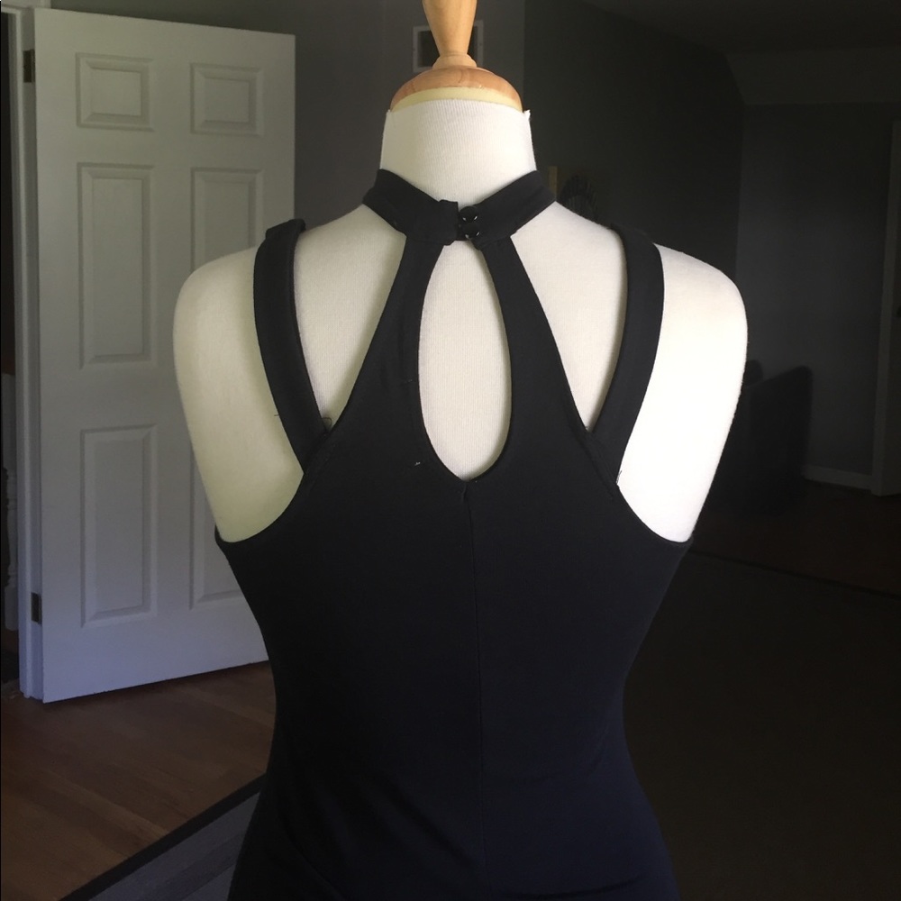 Black Body Con Midi Dress