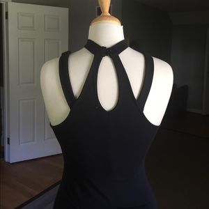 Black Body Con Midi Dress