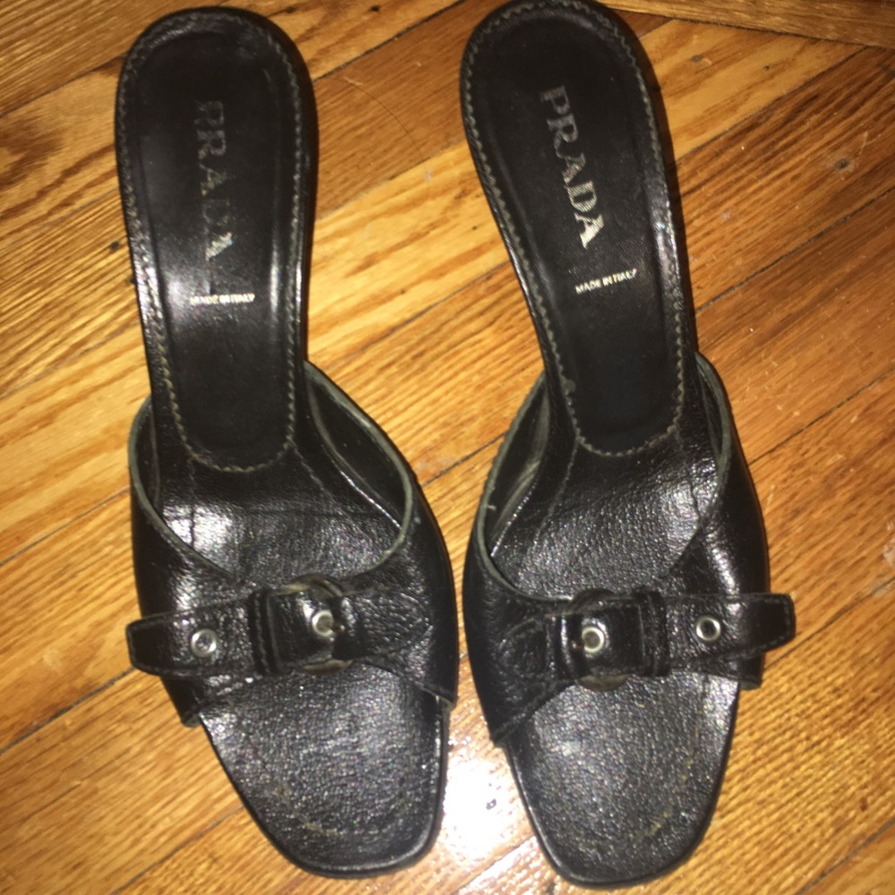 AUTHENTIC PRADA HEELS