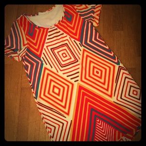 Geometric mini dress/tunic