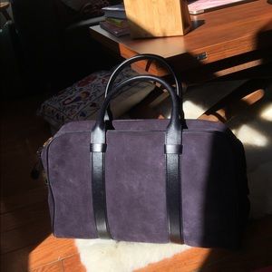 Tom Ford unisex purple velvet computer bag