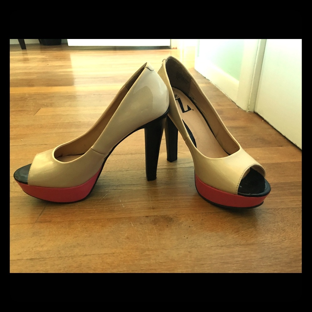 Color block pumps!