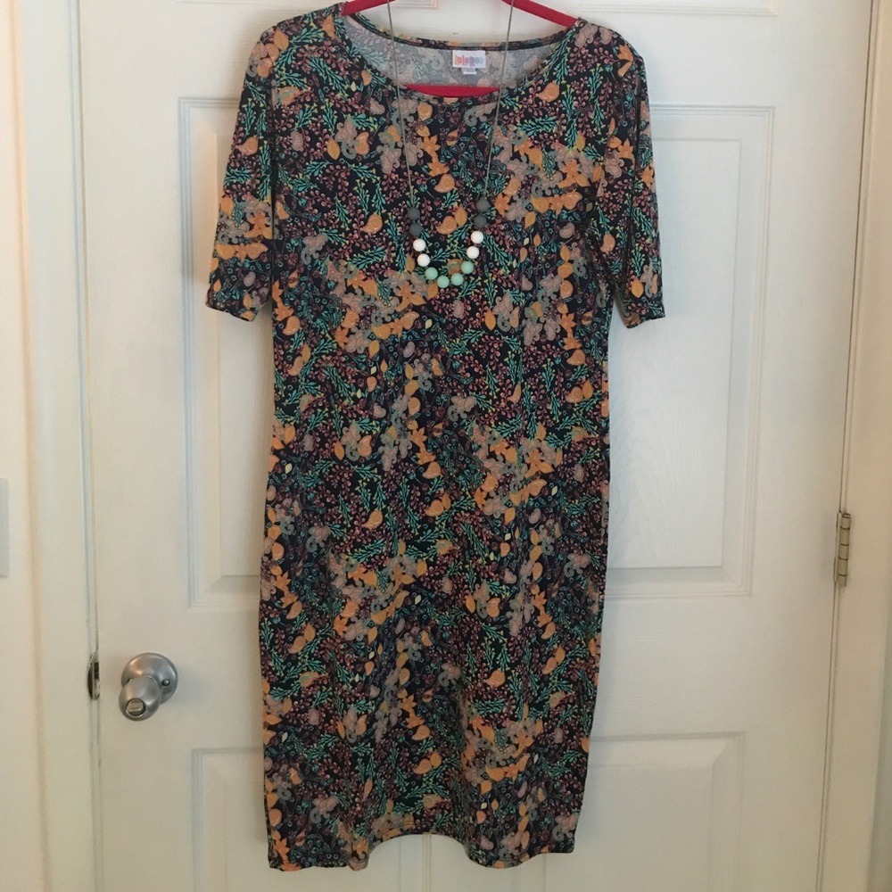 LuLaRoe Julia Size L 🍁Fall Special! 🍁