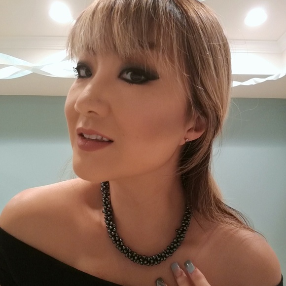 Authentic fresh water pearl 3 strands necklace - Picture 1 of 2
