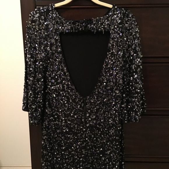 Alice + Olivia Liss Sequin Dress