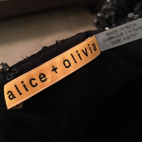 Alice + Olivia Liss Sequin Dress
