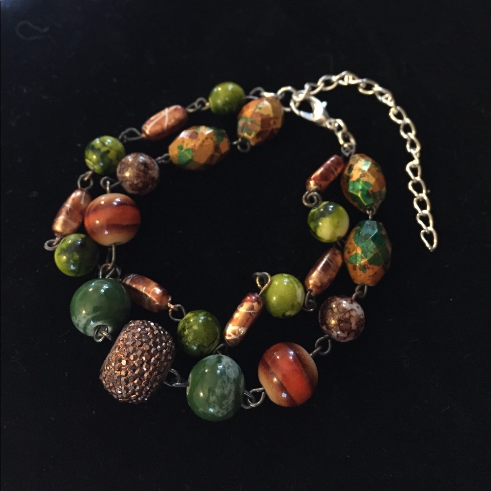 Earth tone bracelet