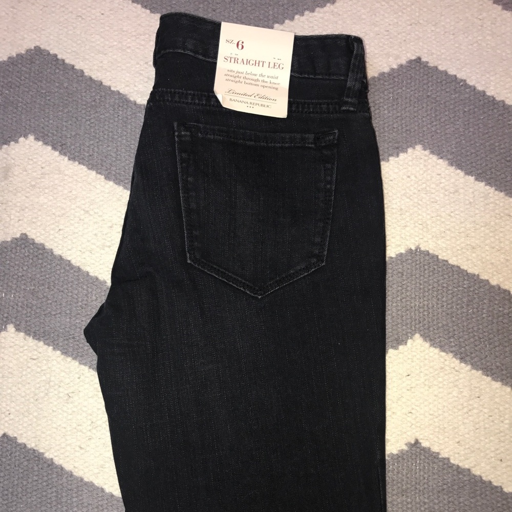 Banana Republic Limited Edition Black Jeans