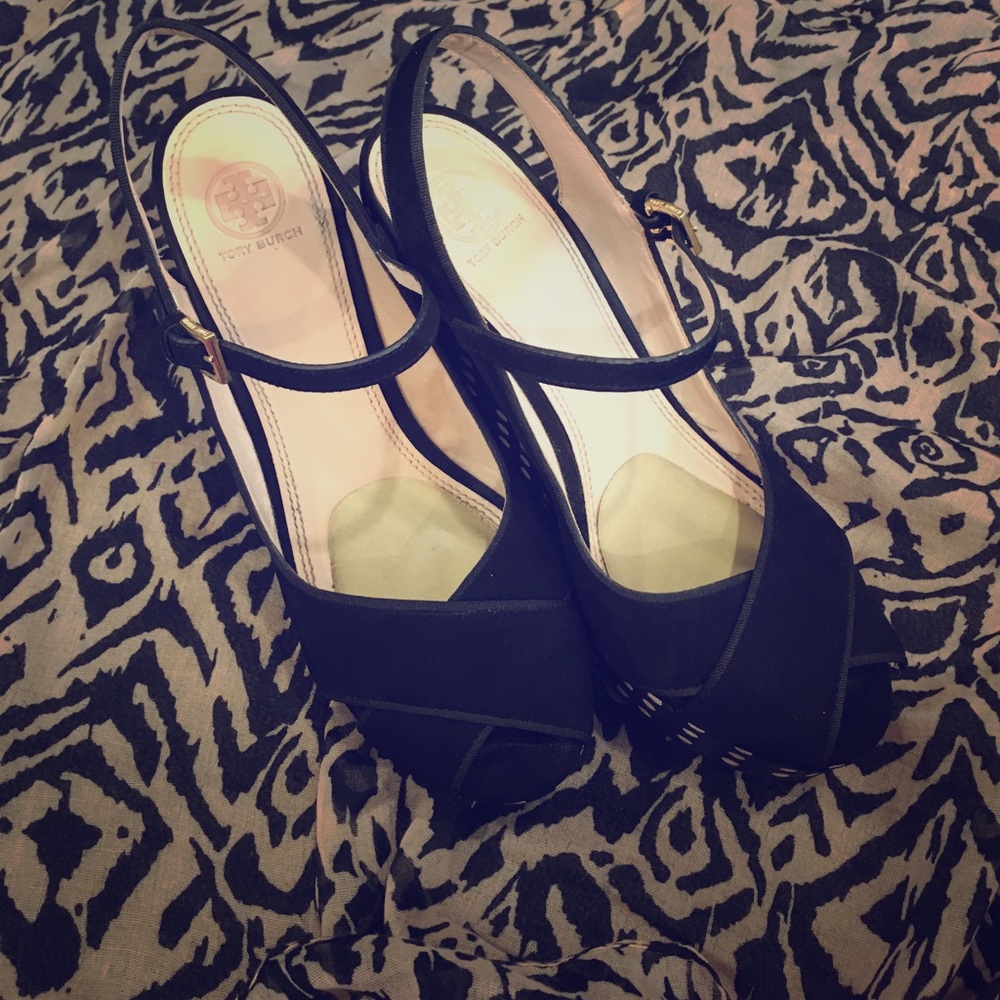 Like New Tory Burch Wedges
