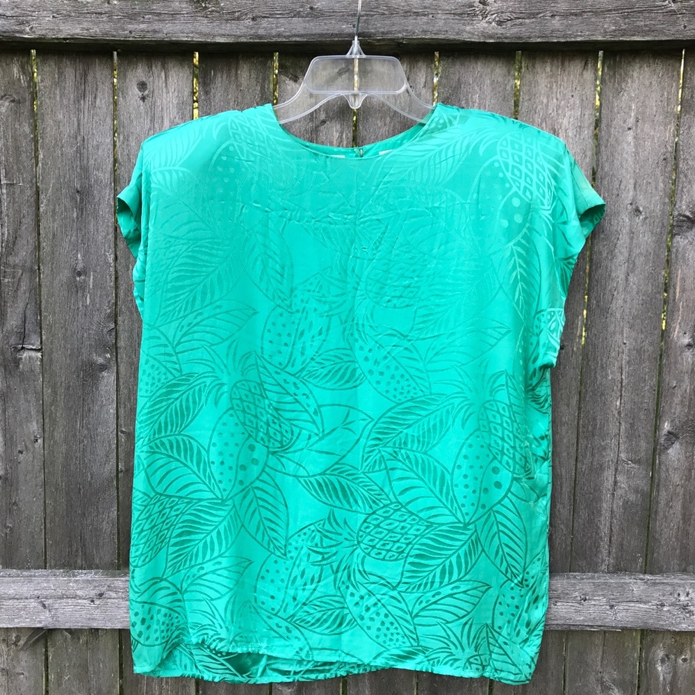 Vintage 80's Liz Claiborne Silk Top