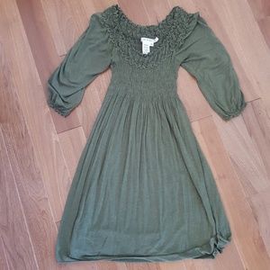 Max Studio stretch peasant dress Max Studio stretch peasant dress