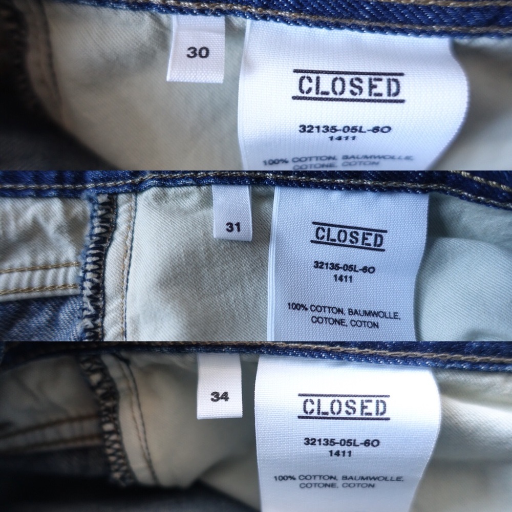 CLOSED Distressed Patchwork Heavily Laundered Jean - Picture 8 of 8