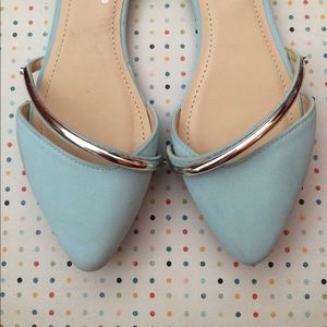 Dollhouse Shoes - Dollhouse pastel blue flats Dollhouse Shoes - Dollhouse pastel blue flats