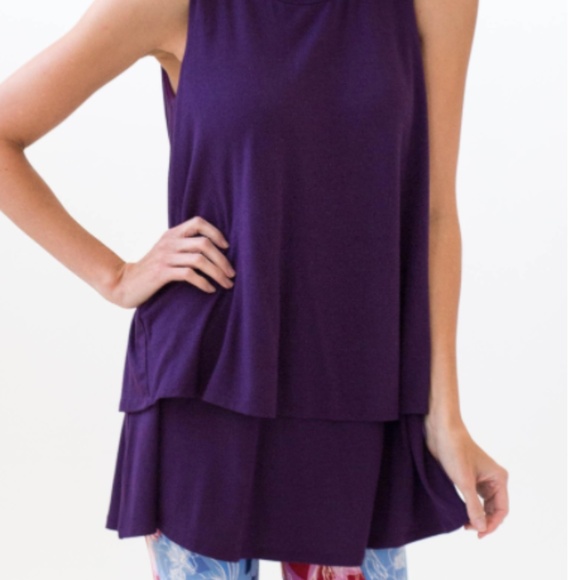 NEW Agnes & Dora Striped Tiered Tunic Top XS - Picture 2 of 4