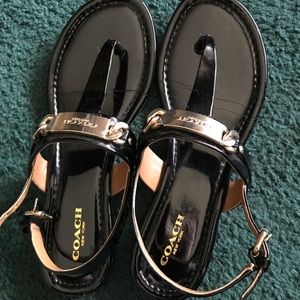 ❗️Price Firm ❗️100% AUTH Coach flat sandal
