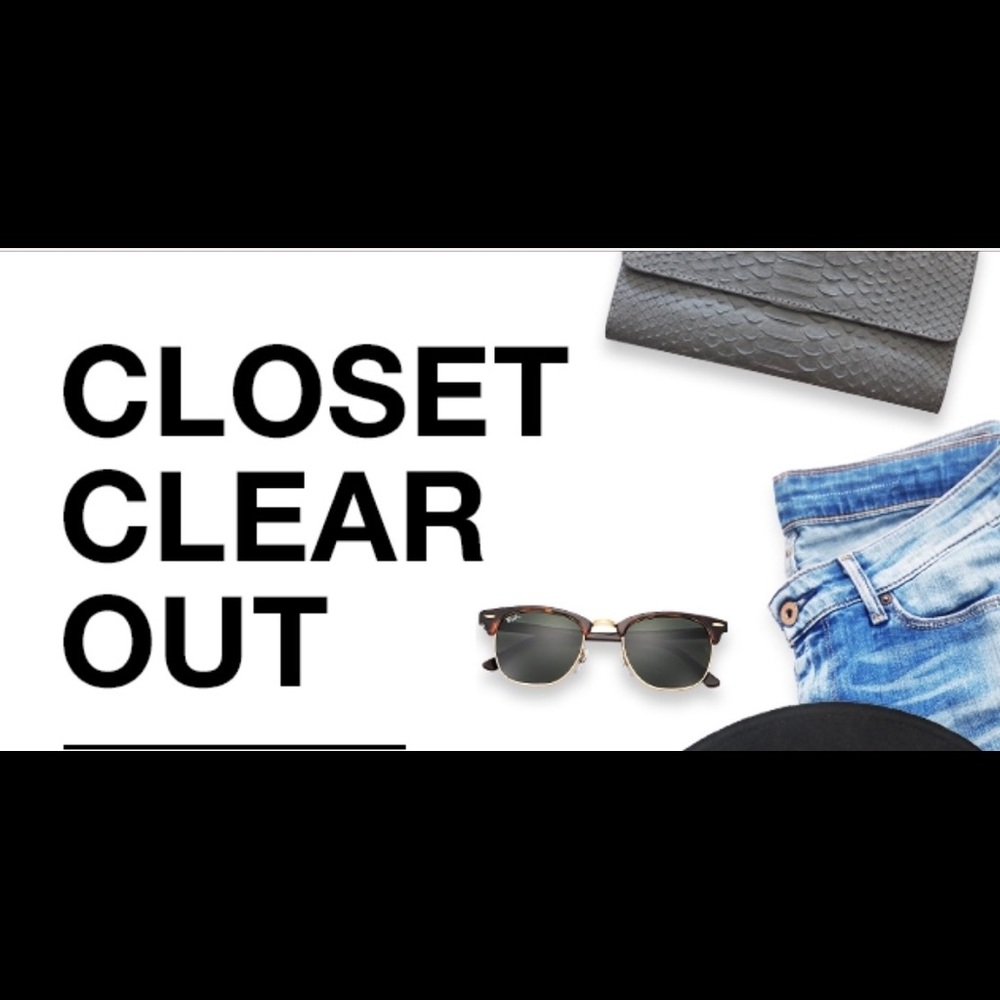CLOSET CLEAR OUT!!!!