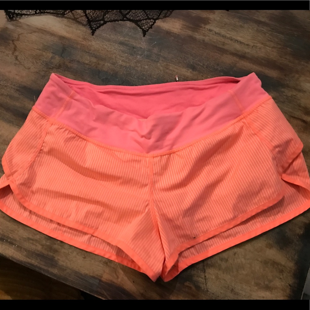 Lululemon run speed shorts