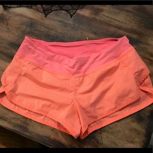 Lululemon run speed shorts