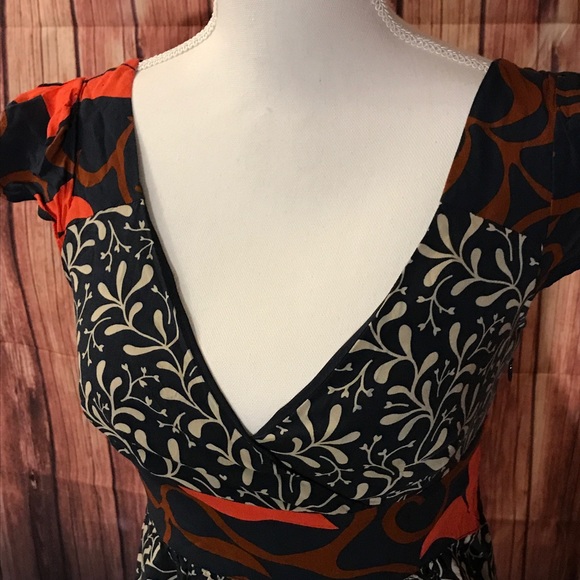 Vanessa Virginia Anthropologie Blouse Size 2 E25 - Picture 2 of 7