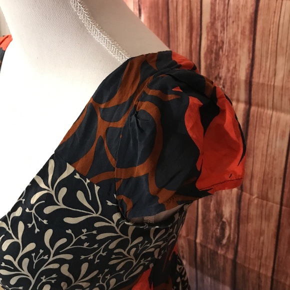 Vanessa Virginia Anthropologie Blouse Size 2 E25 - Picture 4 of 7