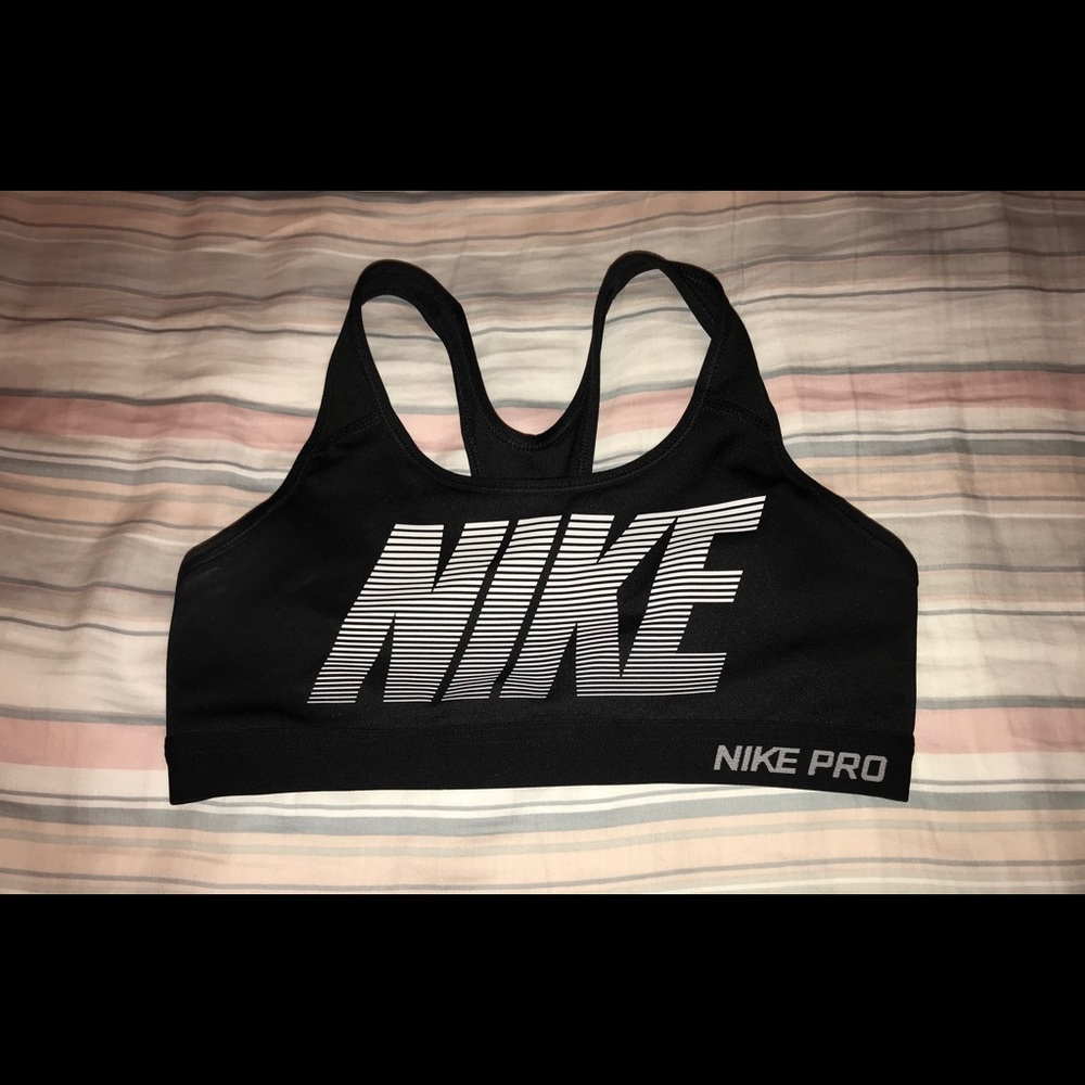 nike pro dri fit sports bra
