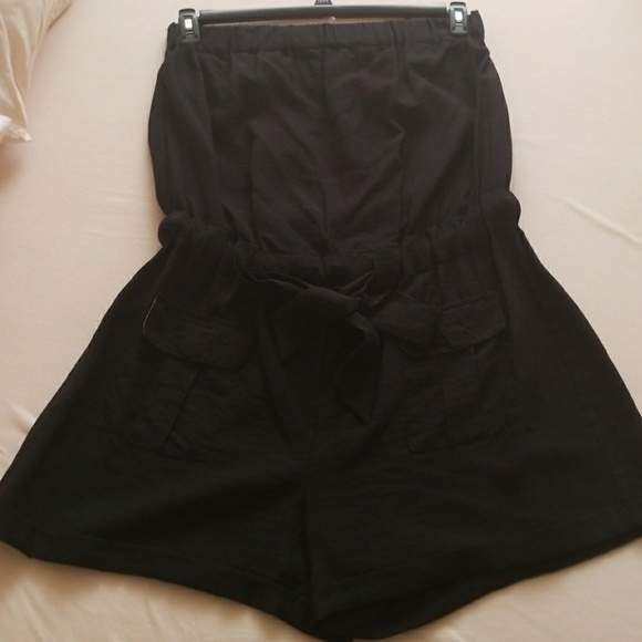 Rachel Roy Casual Romper w/ belt - Picture 3 of 5